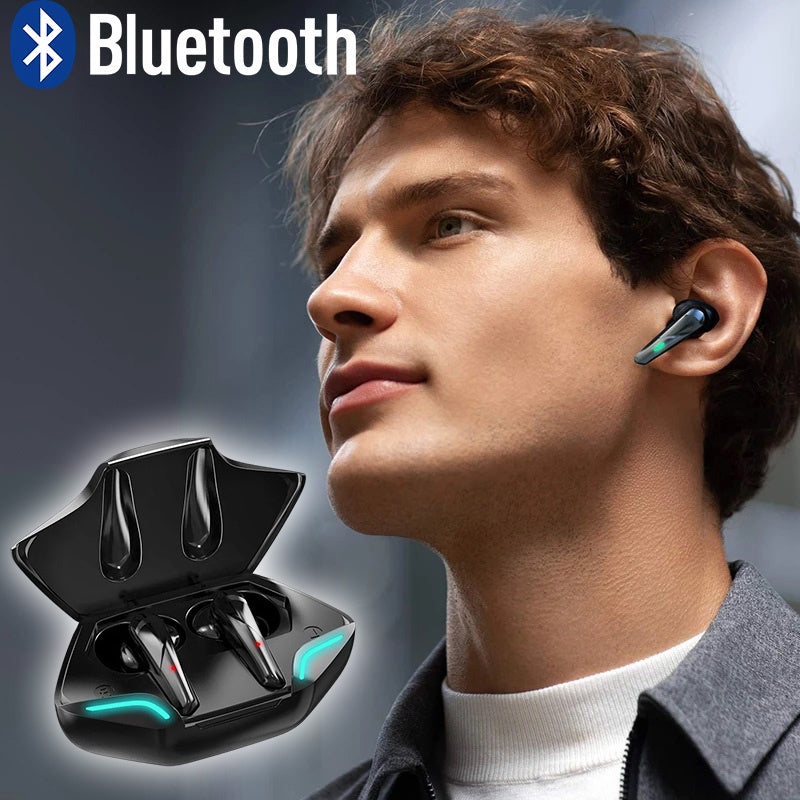 Fone De Ouvido Gamer Bluetooth X15 Pro TWS - Estéreo, Microfone Embutido, 5.0